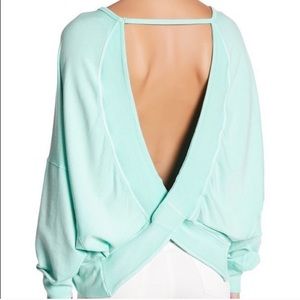 Free People Dolman Pull It Back Pullover